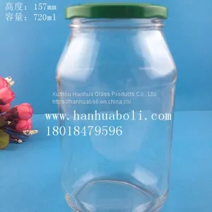 750ml Canned Glass Bottle Food Glass Bottle，Pickled Glass Bottle thumbnail-1