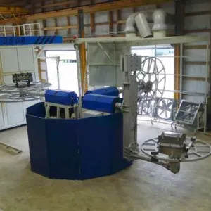 3A-3000 Rotational Molding Automatic Machine for Making Plastic Furniture Sofa thumbnail-2