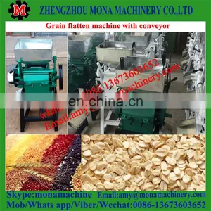 High Quality Coarse Cereal / Food Corn Soybean Grain Flattening Machine on Sale thumbnail-2
