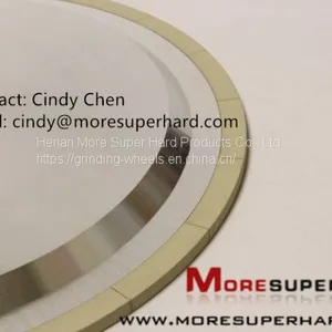3A1 Ceramic Bonded Diamond Disc Type Superhard Material Grinding Wheel thumbnail-2