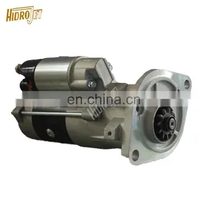 24V 11T 6D34 Truck Starter M8T87171 ME049303 M008T7171 for E160 Excavator SK100/120/150/200/220 thumbnail-1