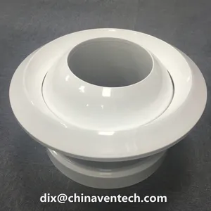 Hvac System Fresh Air Ceiling Duct Jet Nozzle Diffuser thumbnail-1