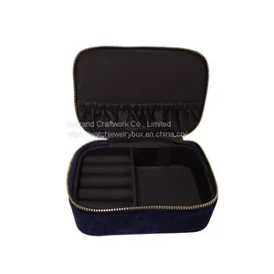 Jewelry Box Velvet Star Moon Jewelry Box Earrings Ring Necklace Multifunctional Storage Box thumbnail-3