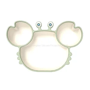 New Design Animal Shape Tableware Baby Dishes Non-toxic Dinnerware Plates Sets for Kids thumbnail-3