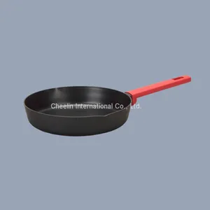 Non-stick Pressed Aluminium Frying Pan With Pouring Mouth thumbnail-1