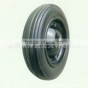 Specification Standard High Quality Rubber Wear-resisting Solid Rubber Wheel YSO010 thumbnail-1