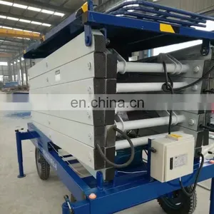 High Quality Scissor Type Work Hydraulic Platform thumbnail-3