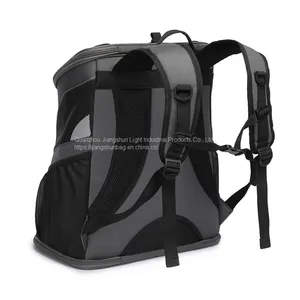 Amazon Customized Pet Backpack Bag Outdoor Travel Double Shoulder Space Transparent Folding Dog Carrier thumbnail-4