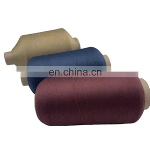 Dope Dyed Black Or Optical White 50 Den/72 Fil SIM Filament Yarn 50d 72f Fils Dty thumbnail-1