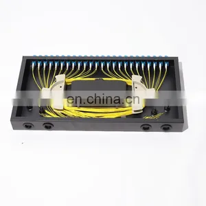 Fiber Optic Patch Pannel/rack Mount 48/FTTH Terminal Box/SC 12/24Port LC 24 Port 19