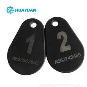 Loyalty System Waterproof HF NFC RFID Keychain Tag RFID Transponder thumbnail-2