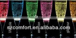 Colorful Wedding Champagne Flutes With Led Light thumbnail-1