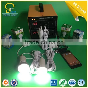Integrated Type Energy Saving 500w Portable Mini Solar Light Kits LCD Display and DC/AC Output thumbnail-1
