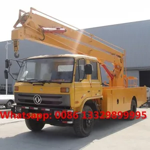 High Quality and Best Price Dongfeng 153 22m-24m Hydraulic Aerial Working Platform Truck for Sale thumbnail-1