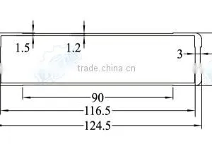 05429 Angle Corner Protector / Aluminum Profile Rail thumbnail-2