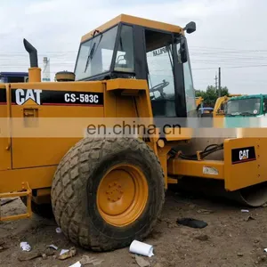 High Quality Cat Roller 583c , Used Cat Road Construction Machine , CAT 583c 568c 683c thumbnail-1