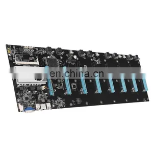 New S37 Motherboard 8 Cards Large Spacing 65 Integrated CPUVGA Interface Graphics Card Does Not Pick the Card RX580 1660 thumbnail-1