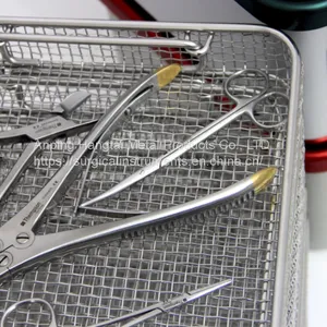 Special Sieve Baskets Made of Stainless Steel With Silicone Holders Wire Mesh Stainless Steel Trays thumbnail-4