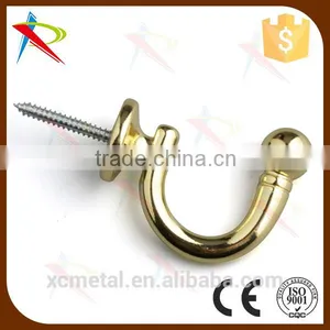 Gold Wall Tassel Hook /Tassel Wall Hooks /curtain Wall Hooks thumbnail-2