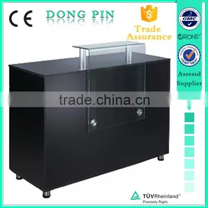 China Gold Supplier Solid Surface Commercial Reception Desk thumbnail-2