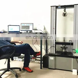 ASTM D5034 ASTM D226 10kN - 100kN 10Ton Computer Controlled Electronic Universal Tensile Strength Testing Machine thumbnail-5