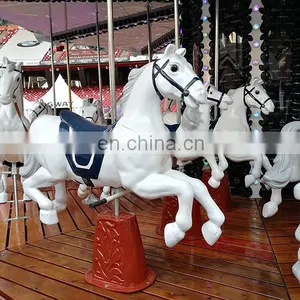 Hot Style Kids Center Park Amusement Car Merry go Round Kiddie Small Carousel for Sale thumbnail-5