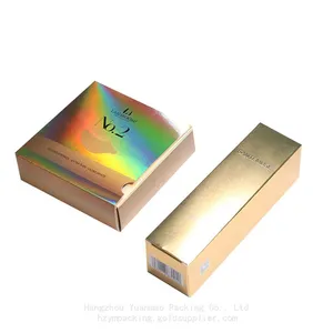 Silver Card Radiant White Cardboard Box Cosmetic Packaging Box Folding Mask Box Perfume Box Printing Color Box Introduction thumbnail-4