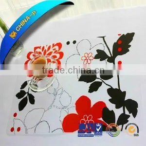 2013 Hot Selling Gorgeous Peach Blossom Dining Table Placemat for Home thumbnail-1