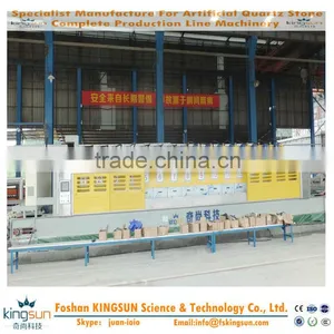 Artificial Quartz Stone Production Line Machinery Polishing Equipment Stone Polishing Machine thumbnail-1