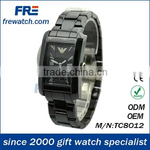 Black Ceramic Watch Bands Ceramic Watch Band MOQ(10pcs) thumbnail-1