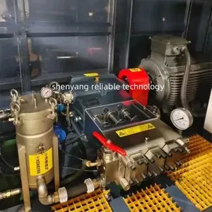 1500bar Industrial Cleaning Equipment Heat Exchanger Tube Cleaning Water Jetting Hydro Blasting Machine thumbnail-3