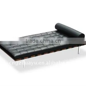 Genuine Leather Knoll Barcelona Bed thumbnail-3
