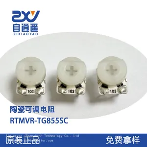 Ceramic Adjustable Resistor 8mm Adjustable Potentiometer Precision Potentiometer Mobile Power Supply Control Board W208-2A-10K thumbnail-1