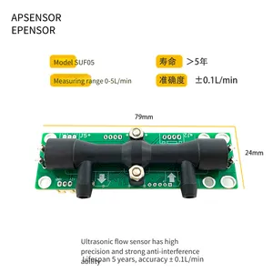 Epsonso Suf05 Ultrasonic Flow Sensor - High Precision and High Stability Flow Sensor thumbnail-3