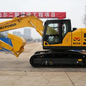 High Efficiency 20 Ton Crawler Excavator, 20t Hydraulic Digger With German Hydraulic Pump, Heavy Duty 20 Ton Track Excavator for Sale thumbnail-1