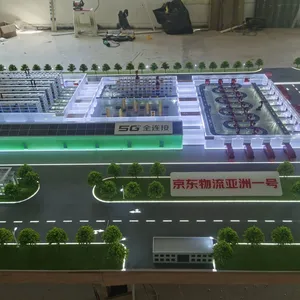 Intelligent Warehouse Logistics Sand Table Model Dynamic Simulation Customized thumbnail-4