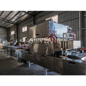 Hot Sale Sandwich Pancake Making Machine/ Dorayaki Automatic Pancake Machine/ Sandwich Pancake Line thumbnail-1