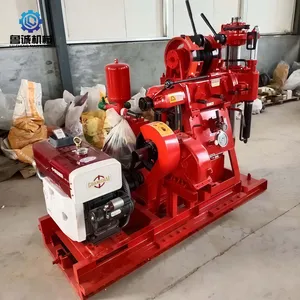 200-meter Deepwater Drilling Rig, Walkable Crawler-type Core Drilling Machine, Geological Exploration and Coring Engineering Drilling Rig thumbnail-4