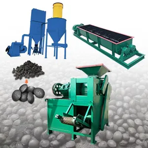 Large Capacity Ball Press Machine Mineral Powder Pressing Machine Coke Briquette Machine EPC thumbnail-1