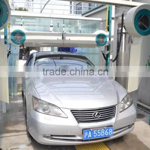 Tunnel Car Wash 9Brushes PE-T9 40000USD Automatic Up Down Drying System thumbnail-6