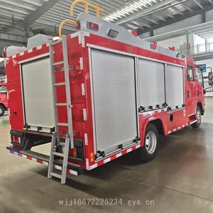 Isuzu Double Cab 3.45-cubic-meter Water Tank Fire Truck Csc5100gxfsg35/q6 thumbnail-4