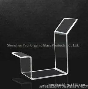 Shoe Display Stand, Acrylic Shoe Display Stand, 4mm Transparent Hot-bent Shoe Rack, Acrylic Handicrafts thumbnail-1