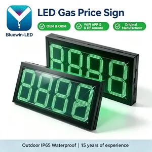 350W Control System Price Sign LED Fuel Price Sign for Gas Station 12