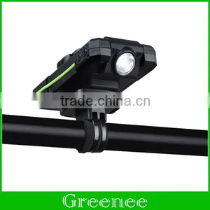 Bicycle Cycling Mobile Phone Holder Bike Waterproof Mobile Power Bank Outerdoor Fast Charging Cree LED Light thumbnail-1