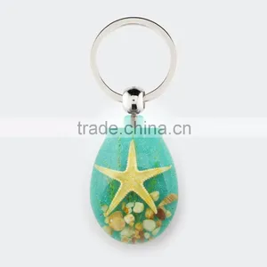 2016 New Lovely Beautiful Key Chain for Promotion Gift With Real Sealife thumbnail-2