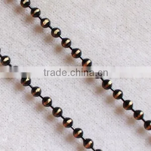 Different Styles And Sizes Metal Ball Chain, Custom Metal Beaded Chain Roll, Decorative Metal Chain thumbnail-1