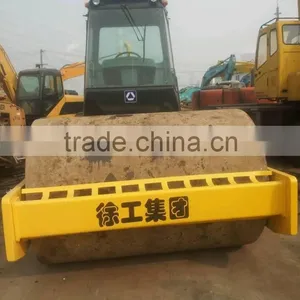 Used 20 Ton XCMG Hydraulic Single Drum Soil Roller Compactor XCMG YZ20JC Road Roller thumbnail-1