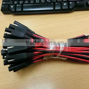 Trailer Electronic UL SPT-2 18 AWG Cable With SAE Plug & 5mm Tinned Wire Harness thumbnail-1