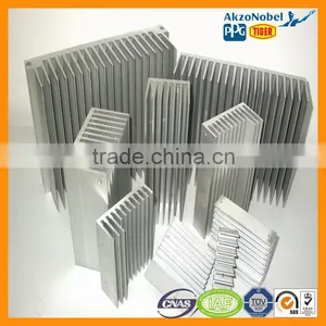 6063-T5 Anodized Aluminum Extruded Heat Sink Profiles Manufacturer in China thumbnail-1