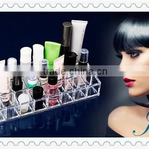 Hot Sale Cosmetics Clear Plastic Storage Box With Dividers High Quality thumbnail-1